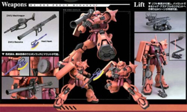 Gundam Model Kit MG 1/100 MS-06S Char's Exclusive Zaku Ver. 2.0 - Bandai [Nieuw]