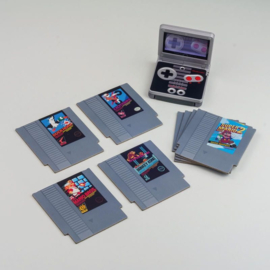 Nintendo Onderzetters Nintendo NES Cartridge Set (8 stuks) - Paladone [Nieuw]