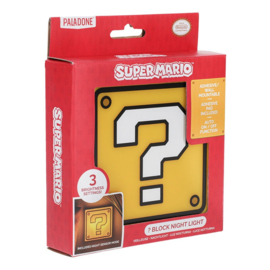 Nintendo Super Mario Question Block Night Light - Paladone [Nieuw]