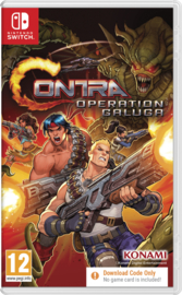 Switch Contra Operation Galuga (Code In A Box) [Pre-Order]