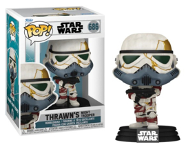 Star Wars Ahsoka Funko Pop Thrawn's Night Trooper (Grey Mask) #686 [Nieuw]