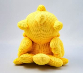 Final Fantasy XIV Knuffel Knitted Plush Chocobo 18 cm - Square Enix [Nieuw]