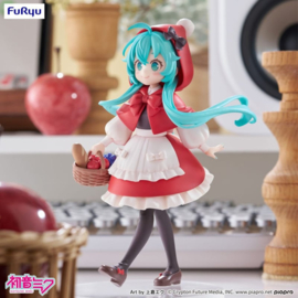 Hatsune Miku Desktop Fairy PVC Figure Hatsune Miku Little red riding hood Ver. 16 cm - Furyu [Nieuw]