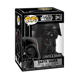 Star Wars Funko Pop Darth Vader Electronic Lights And Sound #343 [Nieuw]