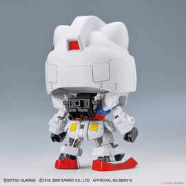 Gundam Model Kit SD EX-Standard Hello Kitty / RX-78-2 Gundam - Bandai [Nieuw]