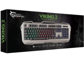 Gaming Toetsenbord White Shark Metalen Gaming keyboard Viking 2 – GK-1624 [Nieuw]