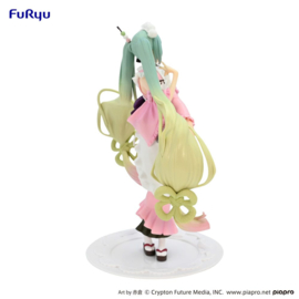 Hatsune Miku Figure Hatsune Miku Matcha Green Tea Parfait Cherry Blossom Exceed Creative 20 cm - Furyu [Nieuw]