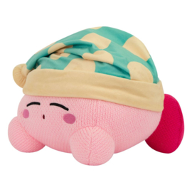 Kirby Nuiguru-Knit Knuffel Kirby Sleeping Mega 25 cm - Tomy [Nieuw]