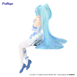 Hatsune Miku Noodle Stopper Figure Hatsune Miku Flower Fairy Nemophila Ver. 15 cm - Furyu [Nieuw]