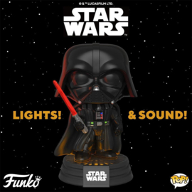 Star Wars Funko Pop Darth Vader Electronic Lights And Sound #343 [Nieuw]
