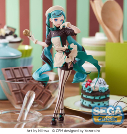 Hatsune Miku Figure Miku Luminasta Bitter Patissier 21 cm [Nieuw]