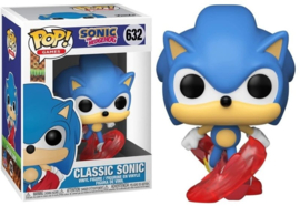 Sonic The Hedgehog Funko Pop Classic Sonic (Running) #632 [Nieuw]