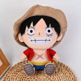 One Piece Knuffel Monkey D. Luffy Gear 5 New World Ver. 25 cm