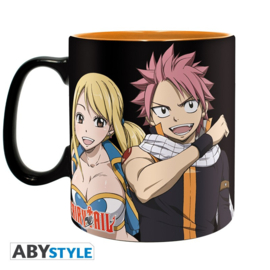 Fairy Tail Mok Heat Change Lucy, Natsu & Emblem - ABYStyle [Nieuw]