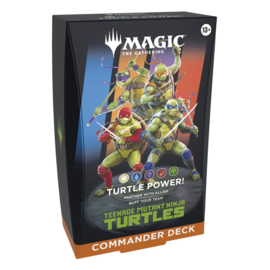 Magic the Gathering Teenage Mutant Ninja Turtles Commander Deck Turtle Power! [Nieuw]