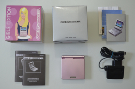 Gameboy Advance SP Girls Edition [Compleet]