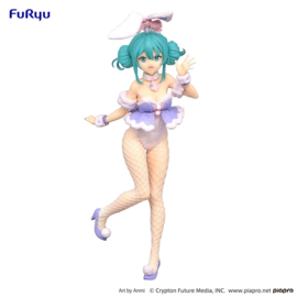 Hatsune Miku Figure Hatsune Miku White Rabbit Purple Color Ver. 28 cm - Furyu [Pre-Order]