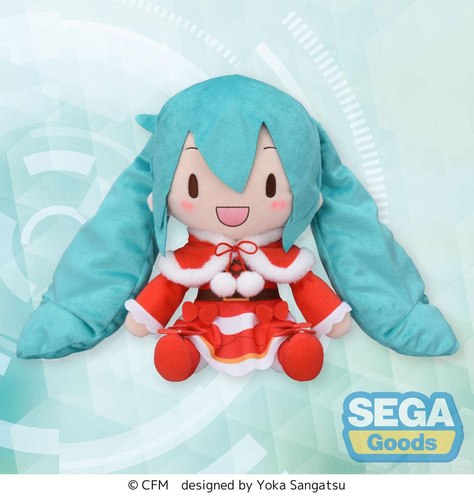Hatsune Miku Knuffel Hatsune Miku Christmas 2024 L 27 cm - Sega [Nieuw]
