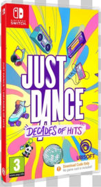 Switch Just Dance Decades of Hits (Code in a Box) [Pre-Order]