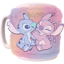 Disney Lilo & Stitch Mok Fuzzy 440 ML - Pyramid [Nieuw]