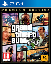 PS4 Grand Theft Auto 5 (GTA V/GTA 5) - Premium Edition [Nieuw]