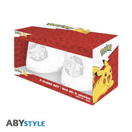 Pokemon Glazen Set Magikarp & Gyarados - ABYstyle [Nieuw]