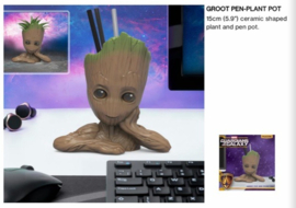 Marvel Guardians Of The Galaxy Ceramic Shaped Plant and Pen Pot Groot 15 cm - Paladone [Nieuw]