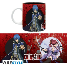 Fairy Tail Mok Erza & Jellal 320 ML - ABYstyle [Nieuw]