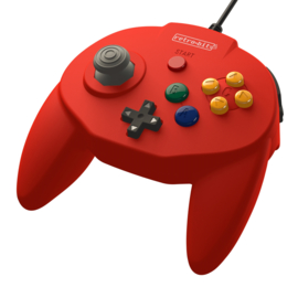 N64 Controller Tribute Classic (Red) - Retro-Bit [Nieuw]