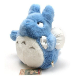 Studio Ghibli My Neighbor Totoro Knuffel Blue Totoro with bag - Sun Arrow [Nieuw]