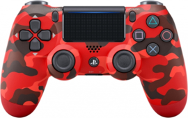 Playstation 4 Controller Wireless Dualshock V2 (Red Camouflage) - Sony [Gebruikt]