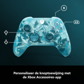 Xbox Controller Wireless - Xbox Series X/S (Ice Breaker Blue) - Microsoft [Nieuw]