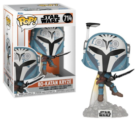 Star Wars The Mandalorian Funko Pop Bo-Katan With Darksaber #714 [Nieuw]