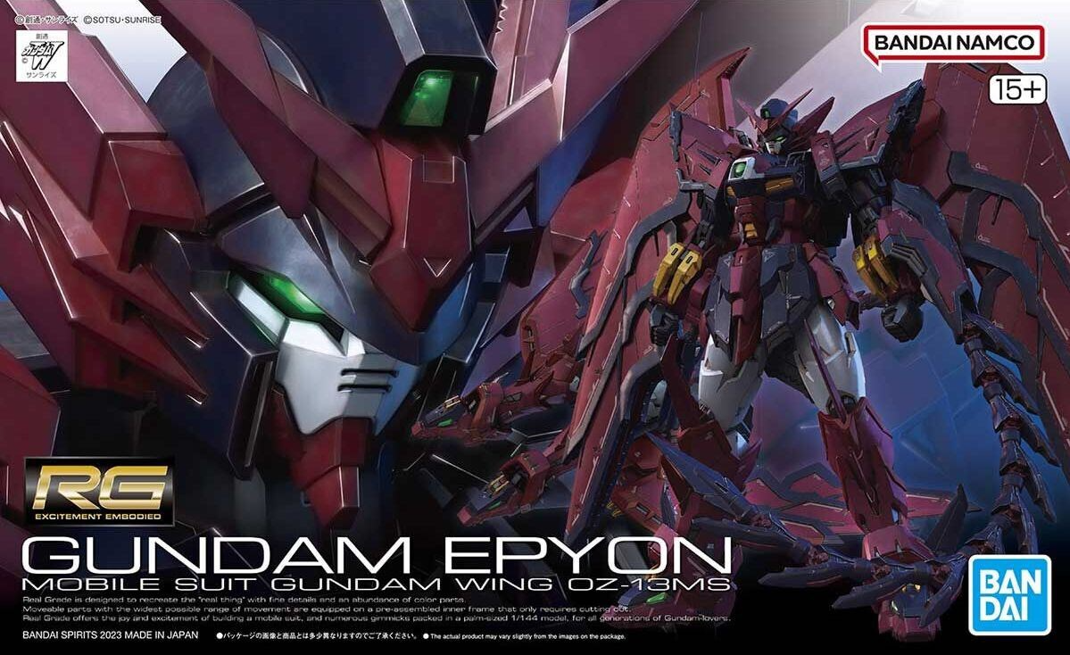 Gundam Model Kit RG 1/144 Gundam Epyon - Bandai [Nieuw]