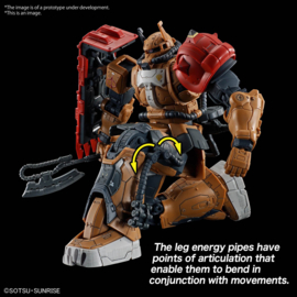 Gundam Model Kit HG 1/144 MS-06F ZakuII F Type Solari (RFV)  - Bandai [Nieuw]