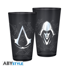 Assassins Creed Glas Assassin 400 ML - ABYstyle [Nieuw]