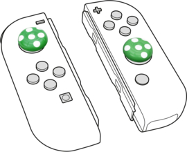 Nintendo Switch Analog Cap Set Multicolor (STIX) - Speedlink [Nieuw]