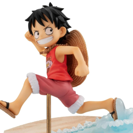 One Piece Figure Luffy "Run Run Run" G.E.M. 12cm - Megahouse [Nieuw]