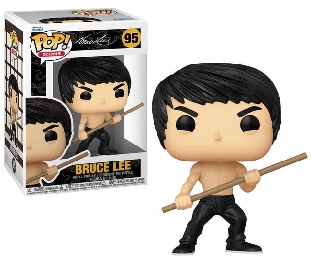 Bruce Lee Funko Pop Bruce Lee (With Bo Staff) #095 [Pre-Order]