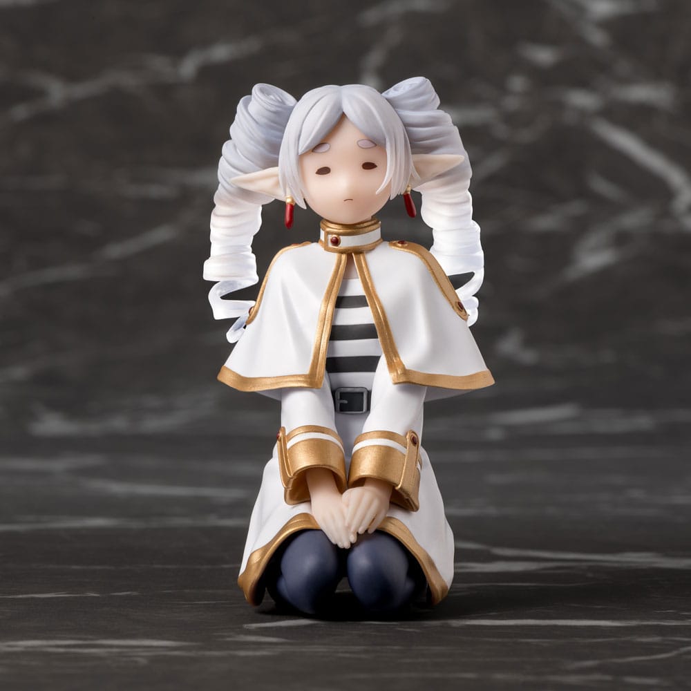 Frieren: Beyond Journey's End Figure Frieren I have ringlets now Clear Ver. PM Perching EU Exclusive 10 cm - Sega [Nieuw]