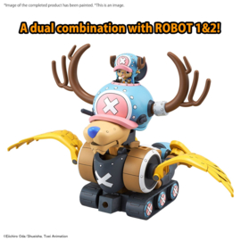 One Piece Model Kit Tony Tony Chopper Robot 1 & 2 (Tank & Wing) - Bandai [Nieuw]