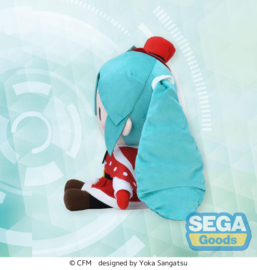 Character Vocal Series 01: Hatsune Miku Fuwa Petit Plush Figure Hatsune Miku Christmas LL 35 cm - Sega [Nieuw]