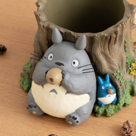 Studio Ghibli My Neighbor Totoro Planter Frame Totoro tree trunk 17.5cm - Benelic [Nieuw]