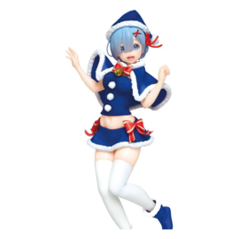 Re Zero Starting Life In Another World Figure Rem Original Winter (Christmas) Ver. Precious Renewal Edition 23 cm - Taito [Nieuw]