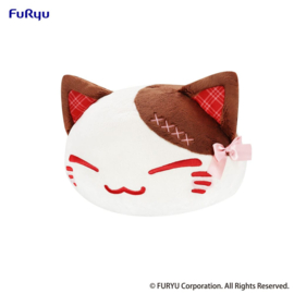 Nemuneko Cat Sweet Big Plush Brown 35 cm - FuRyu [Nieuw]