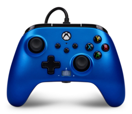 Xbox Controller Wired - Sapphire Fade (Series X & S - Xbox One) - Power A [Nieuw]