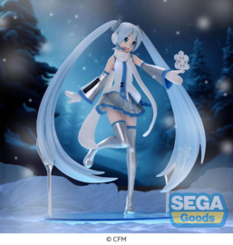 Hatsune Miku Figure Snow Miku Sky Town Ver. Luminasta 22 cm - Sega [Nieuw]