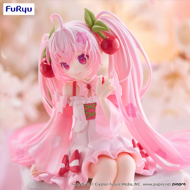 Hatsune Miku Noodle Stopper Figure Sakura Miku 2025 14 cm - Furyu [Nieuw]