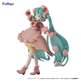 Hatsune Miku Figure Miku Strawberry Chocolate Short SweetSweets Series 17 cm - Furyu [Nieuw]