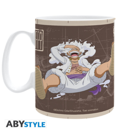 One Piece Mok Luffy Wanted 460 ML - ABYstyle [Nieuw]